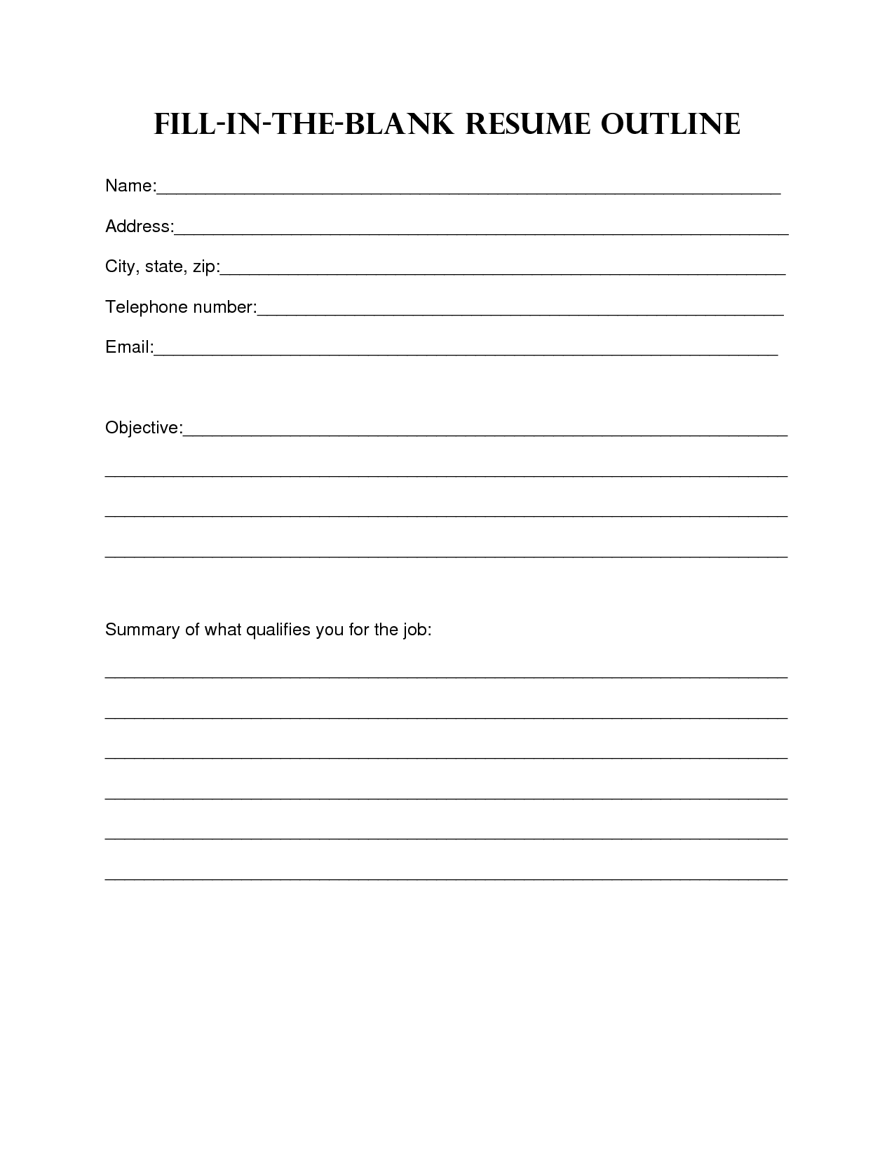 fill in the blank cover letter templates